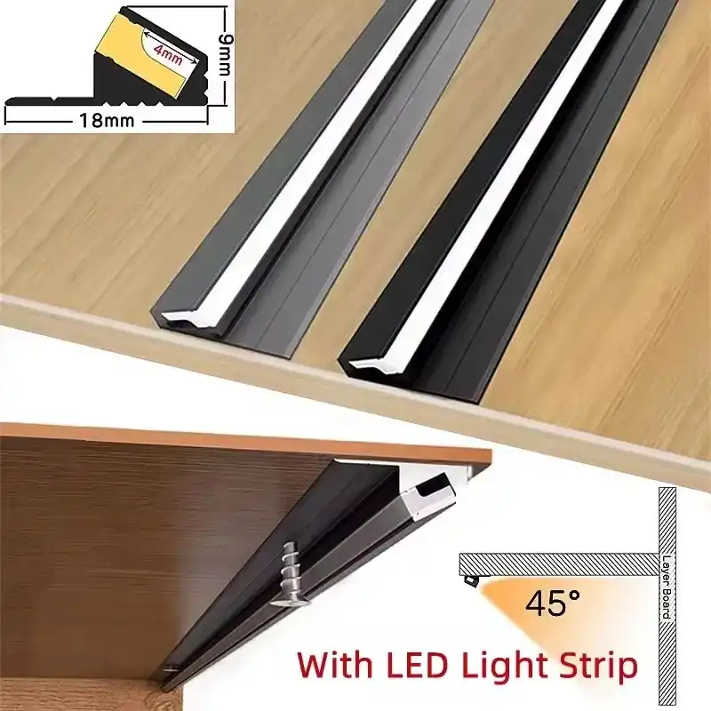 Puck lights vs LED strips for cabinets
